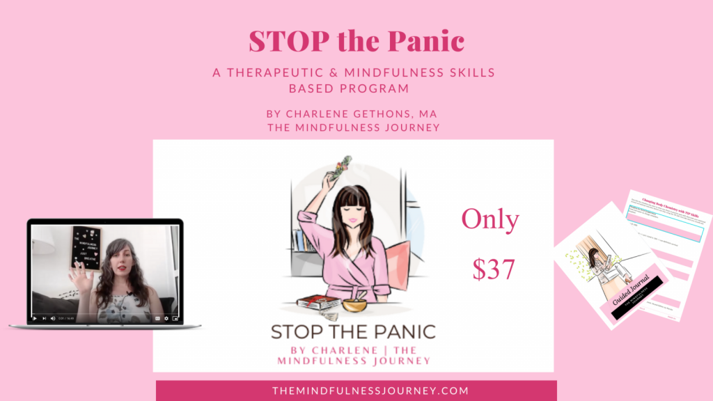 STOP the panic, mindfulness and therapeutic strategies for stress and overwhelm